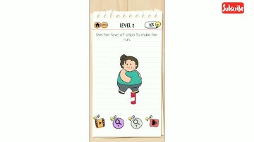 Brain Test 2 FITNESS WITH CINDY level 2 Solution Walkthrough