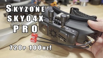 SKYZONE SKY04X PRO FPV Goggle Review 👓