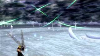 Dissidia 012 Duodecim Cloud Strife VS Kain Highwind