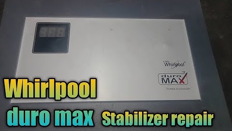 whirlpool duro max stabilizer repair. repair karna sikhe whirlpool duro max stabilizer.