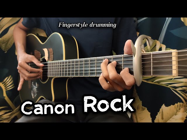 CANON ROCK | Fingerstyle + drum | Faiz Fezz class=