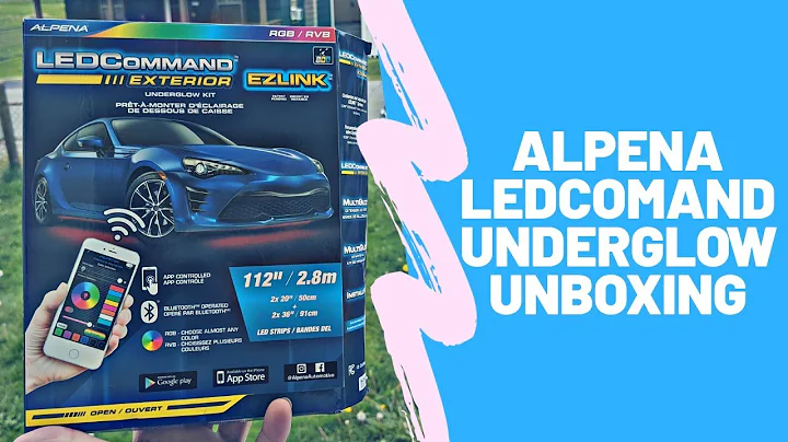 Alpena LEDCommand Underglow Unboxing