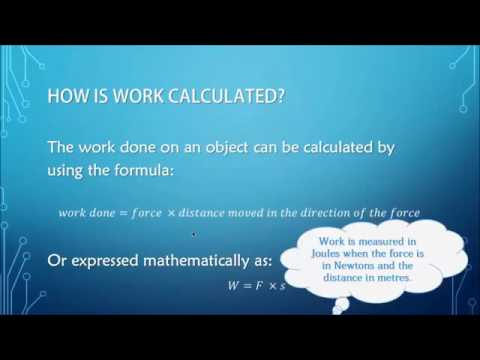 How to Calculate Work - CSEC Physics - YouTube