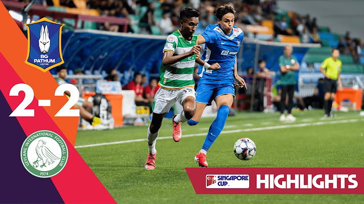 Spoils shared in THRILLING draw! | 2024/25 Singapore Cup: BG Pathum United vs Geylang International