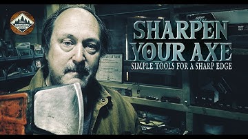 Hand Sharpening Your Axe Step-by-Step – Husqvarna S2800 Firewood Tips!