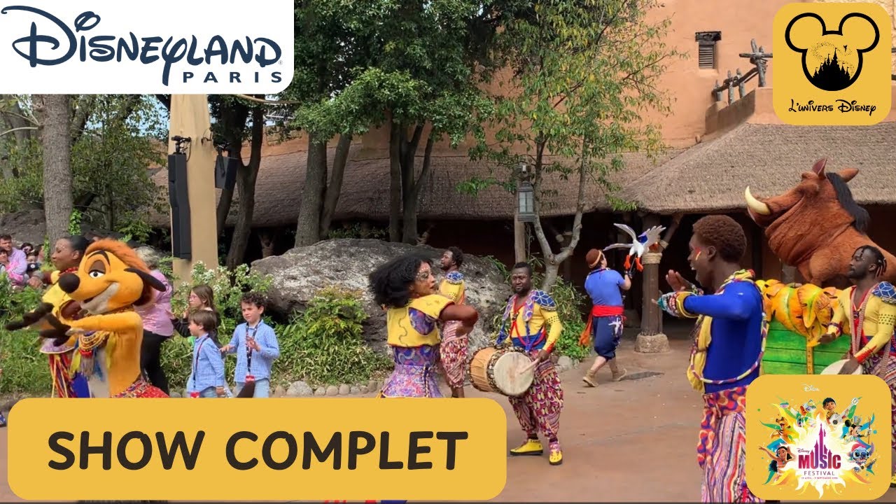 DISNEY MUSIC FESTIVAL - La Matadance de Timon 4K (L'univers Disney)