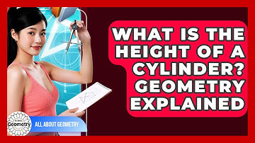 What Is The Height Of A Cylinder? Geometry Explained - All About Geometry