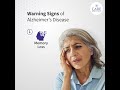 5 Warning Signs of Alzheimer