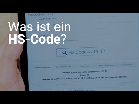 Was ist ein HS Code