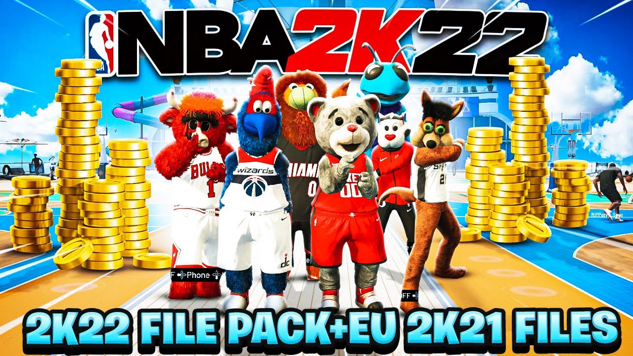 *NEW* NBA 2K22 FILE PACK UPDATED + EU 2K21 FILE PACK SAVE WIZARD