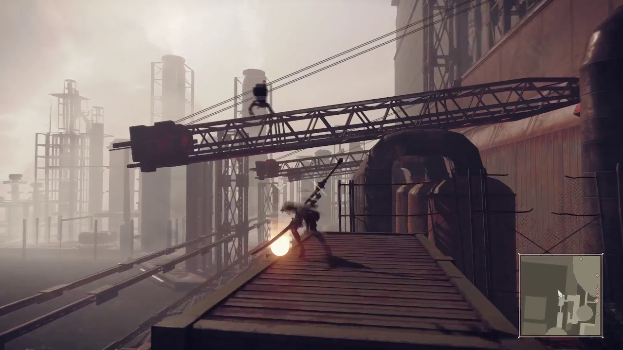 Nier: Automata Part 8 Gameplay Boss Fight: Adam and Eve PS4 PRO