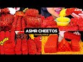 Asmr hot cheetos food mukbang compilation  crunchy bites
