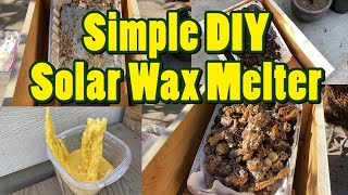❸ DIY Solar Wax Melter  Simple and effective
