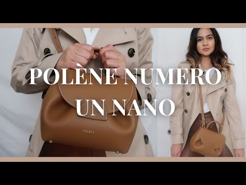 Unboxing my Polene Numbero Un Nano in Tan Textured leather 👝 and