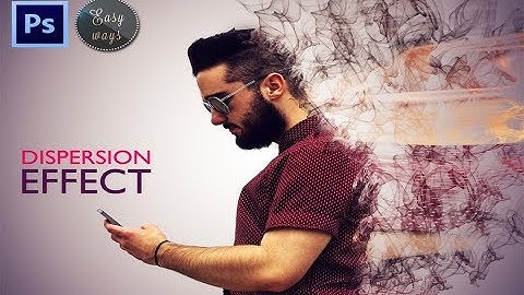 Adobe Photoshop CS6|Tutorial| How To Create a Dispersion Effect