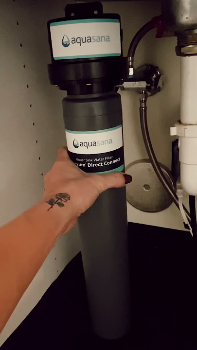 Aquasana Under Sink Water Filter System - Claryum Direct Connect Under