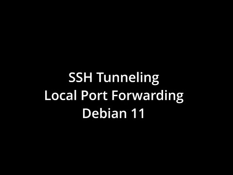 SSH Tunneling - Local Port Forwarding