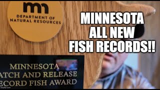 Minnesota Fishing All New Records for 2024!