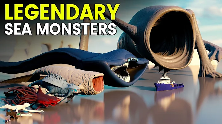 Legendary Sea Monsters Size Comparison 3D | BLOOP VS SEA EATER