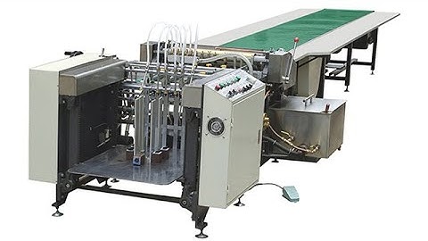 Paper Gluing Machine | Semi Automatic Case Making Machine-PC 650A 850A