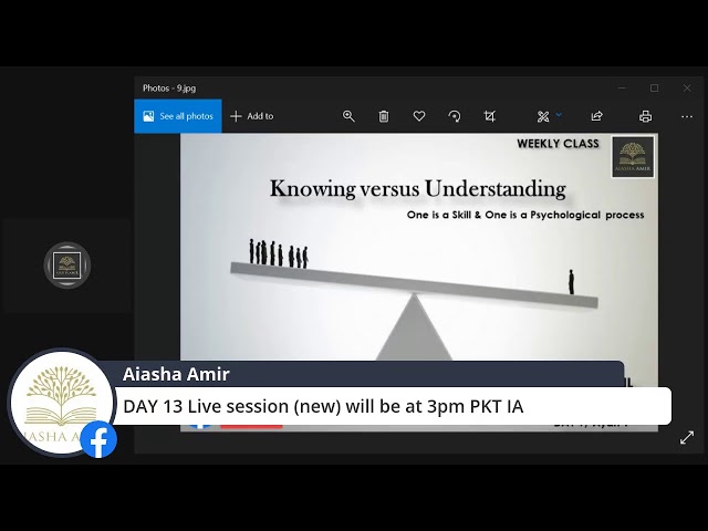 In-Depth Study with Aiasha Amir
