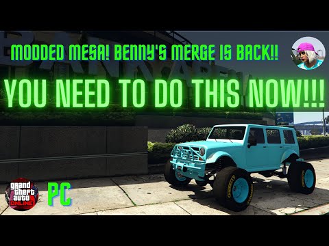 *PATCHED* *BEST* How To Get A Modded Mesa!!! Benny's Merge Glitch Working Apr 2022 PC Patch 1.60