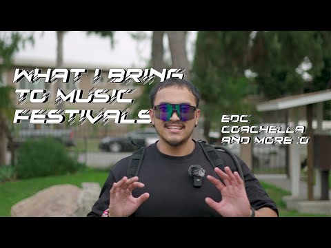 10 Things I Bring To RavesMusic Festivals