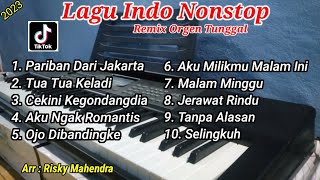 Lagu Indo Nonstop 2023 Versi Orgen Tunggal || Zona Ganjur Kalimantan || Risky Mahendra