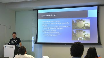 Sculpting and 3D Printing with Leap Motion at Autodesk Gallery