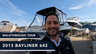 Bayliner 642 - Walkthrough Tour - £37K superb example of a Cuddy Cabin boat with a new engine!