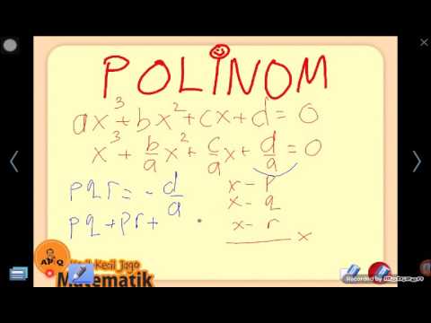 Polinom 2 Matematika Sma Kelas 11 Akar Derajat 3 Youtube