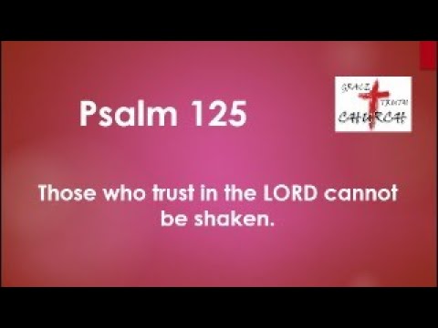 Morning Bible Devotion: Psalm 125 - YouTube
