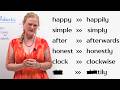 Learn English Adverbs FAST! (-ly, -ward, -wise, and more)