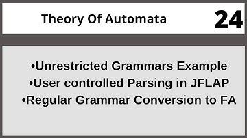 Regular Grammar Conversation to FA Using JFLAP |Theory of Automata in Urdu | Hindi CSC312 LECTURE 24