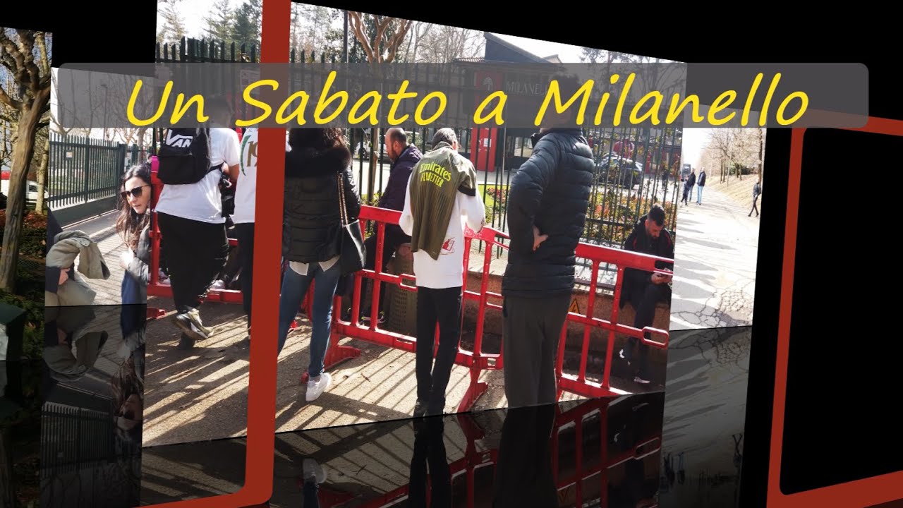 Un sabato a Milanello - I supporter Rossoneri 4K
