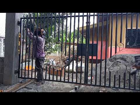 Video: Pag-install ng gate 