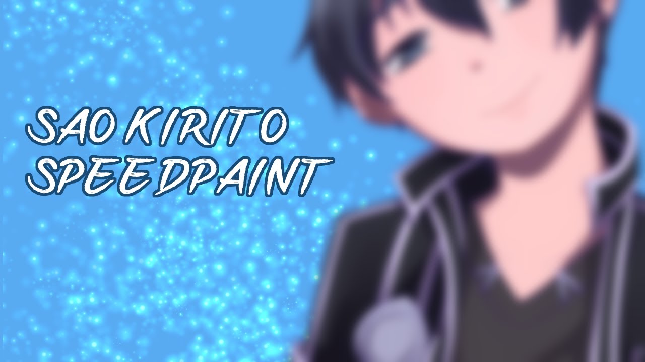 Fan art: Speed Drawing - Kirito, Special Site Videos News