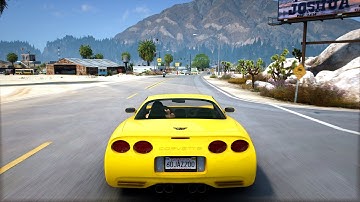 GTA 5 Real Life Traffic/Real World Enhancment & Vegetation Mod! Photorealistic Graphics On RTX 4090