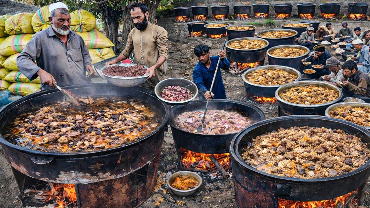 Традиционная афганская племенная свадебная церемония в Афганистане | Уникальная культурная свадьб...