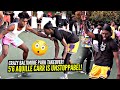 "That's The CRIMESTOPPER Man!!" Aquille Carr HEATS UP At The Park & Goes CRAZY!! 5v5 Basketball