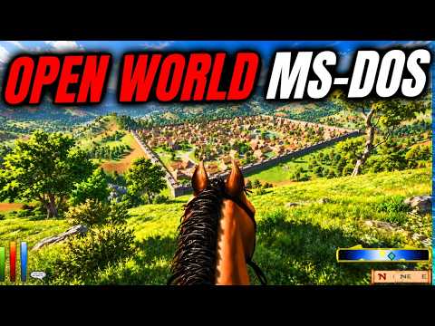 15 MS-DOS Games That Proved Open Worlds Existed Long Before GTA!