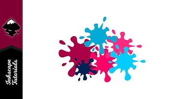 Inkscape Tutorial: Create a Vector Paint Splatter Graphic (Episode #48) @ Ardent Designs