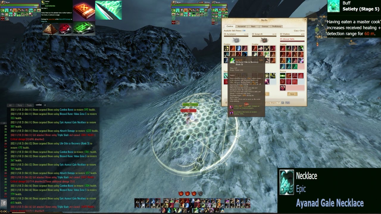 ArcheAge Convert Damage *bu[g]ild* Cleric Healer Invincible