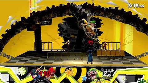 Smash Ultimate - Joker vs Level 9 CPU Wario