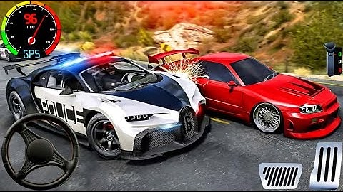 Police Car Chase Simulator 3D Game - Real Cop Cars Driving Simulator 2025 - Android GamePlay