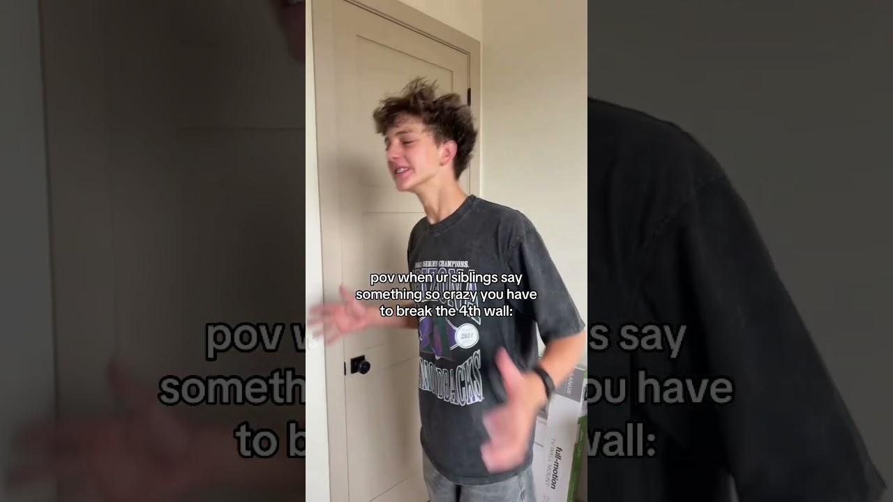 they are genuinely crazy hannah perry jonah #foryou #siblings #relatable #breakthe4thwall