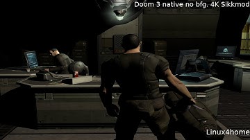 Doom 3 4K Sikkmod 1 3 1 native Linux NO BFG, RUS