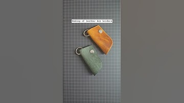 My best selling product! 😅Handmade 🔑 leather key holder #edc #leathercraft #keyholder