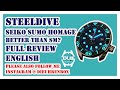 Steeldive Seiko Sumo Homage in full Review and is it better than San Martin? Lets find out ;)