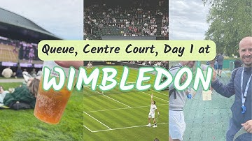 WIMBLEDON VLOG: Experiencing the Queue & Centre Court on Opening Day, Venus Williams & Jannik Sinner